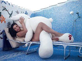 Geile Titten ficken auf dem Dach