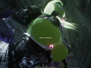 3d cartoon - my orc Frauen ficken