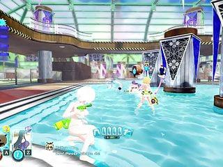 Spiel mit den geilen Girls mit den dicken Titten - Sex am Strand