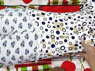 White Freundin in weißen Dessous anal und Muschi gefickt