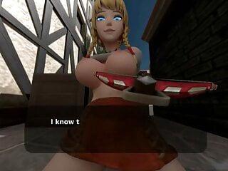 Die süsse blonde Puppe und ihr Fan - hd Porno