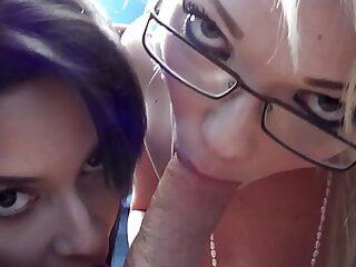 Heisse Szenen mit der Kamera beim Pornocasting hd