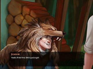 Animierter Porno mit einer Blondine und ihrem Lover