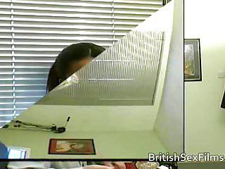 Ebony Amateurin beim Casting beim Pornocasting gefilmt