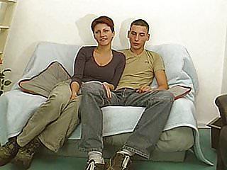 Blasen und ficken vor der Kamera