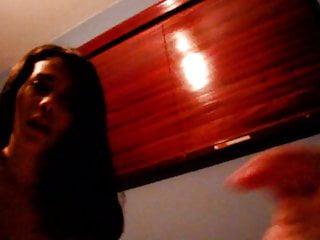 Babe blü Angel in den Mund gespritzt