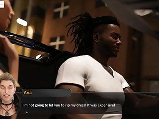 Die blonde Schülerin bekommt einen schwarzen Schwanz in den Arsch