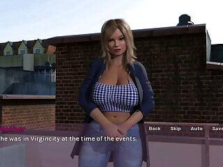 Rothaariges Babe Miss Valentine macht ihrem Geliebten einen geilen Blowjob